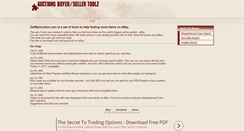 Desktop Screenshot of getmyauction.com